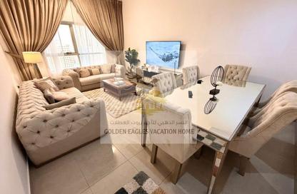 Apartment - 2 Bedrooms - 3 Bathrooms for rent in Rose Tower 1 - Rose Tower - Al Khan - Sharjah