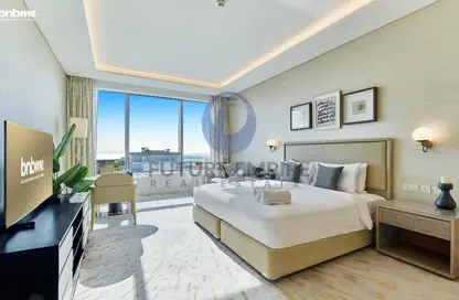 Apartment - Studio - 1 Bathroom for rent in The Palm Tower - Palm Jumeirah - Dubai