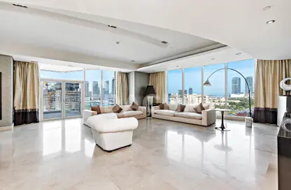 Apartment - 4 Bedrooms - 6 Bathrooms for rent in Le Reve - Dubai Marina - Dubai