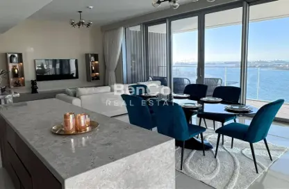 Apartment - 3 Bedrooms - 4 Bathrooms for rent in Beach Isle Tower 2 - Beach Isle - EMAAR Beachfront - Dubai Harbour - Dubai