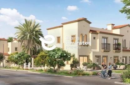 Townhouse - 2 - 3 for sale in Casares - Bloom Living - Zayed City (Khalifa City C) - Khalifa City - Abu Dhabi