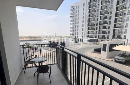 Apartment - Studio - 1 Bathroom for rent in Waters Edge - Yas Island - Abu Dhabi