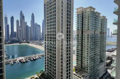 شقة - غرفة نوم - 1 حمام للايجار في برج Beach Isle 1 - بيتش آيل - إعمار بيتشفرونت - دبي هاربور - دبي