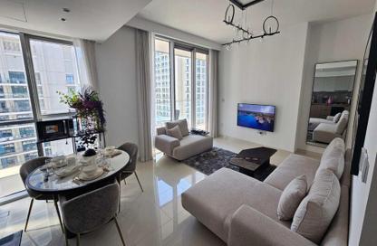 Apartment - 1 Bedroom - 1 Bathroom for rent in Beach Isle Tower 1 - Beach Isle - Emaar Beachfront - Dubai Harbour - Dubai