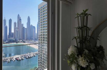 Apartment - 1 Bedroom - 1 Bathroom for rent in Beach Isle Tower 1 - Beach Isle - Emaar Beachfront - Dubai Harbour - Dubai