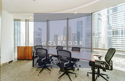 Office Space - 2 Bathrooms for rent in North Tower - Emirates Financial Towers - DIFC - Dubai