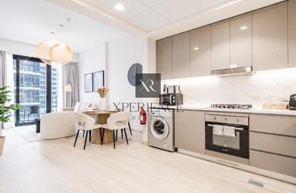 Apartment - Studio - 1 Bathroom for rent in Azizi Riviera 42 - Azizi Riviera - Meydan One - Meydan - Dubai