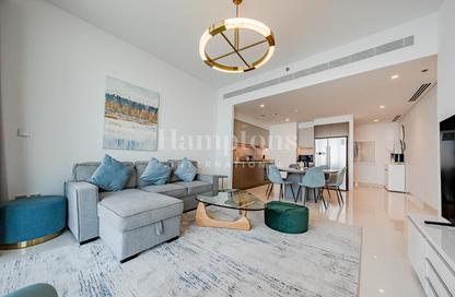 شقة - 2 غرف نوم - 2 حمامات للايجار في برج Beach Isle 1 - بيتش آيل - إعمار بيتشفرونت - دبي هاربور - دبي