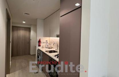 Apartment - Studio - 1 Bathroom for rent in Azizi Riviera 48 - Azizi Riviera - Meydan One - Meydan - Dubai