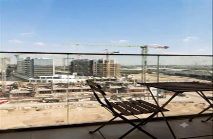 Apartment - Studio - 1 Bathroom for rent in Azizi Riviera 48 - Azizi Riviera - Meydan One - Meydan - Dubai