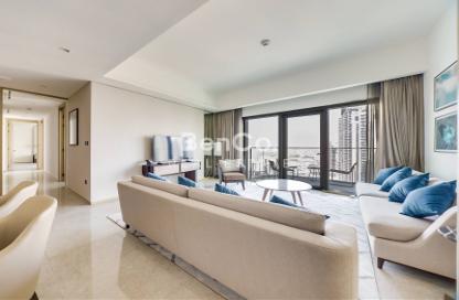Apartment - 3 - 4 for rent in Address Harbour Point Tower 2 - Address Harbour Point - Dubai Creek Harbour (The Lagoons) - Dubai
