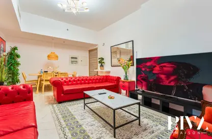 شقة - غرفة نوم - 2 حمامات للايجار في جولدن دريم برج 1 - منطقة 18 - قرية جميرا الدائرية - دبي