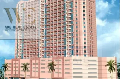 شقة - 2 غرف نوم - 3 حمامات للبيع في أبراج النعيمية سي - النعيمية - عجمان