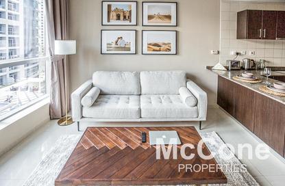 Apartment - 1 Bedroom - 2 Bathrooms for rent in Bay Central Tower Central - Bay Central - Dubai Marina - Dubai