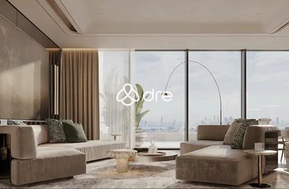 Apartment - 4 Bedrooms - 5 Bathrooms for sale in The Alba Residences by Omniyat Building 1 - THE Alba Residences by Omniyat - Palm Jumeirah - Dubai