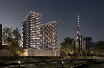 Apartment - Studio - 1 Bathroom for sale in Binghatti Ghost - Dubai Healthcare City 2 - Al Jaddaf - Dubai Apartment - Studio - 1 Bathroom for sale in Binghatti Ghost - Dubai Healthcare City 2 - Al Jaddaf - Dubai