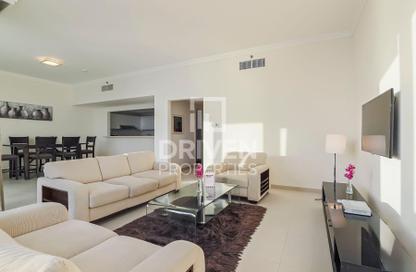 Apartment - 2 Bedrooms - 3 Bathrooms for rent in Al Bateen Residences - Jumeirah Beach Residence - Dubai