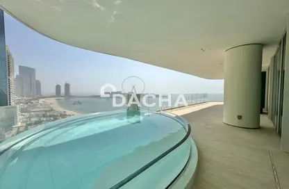 Apartment - 3 Bedrooms - 4 Bathrooms for rent in sensoria at Five Luxe - Jumeirah Beach Residence - Dubai