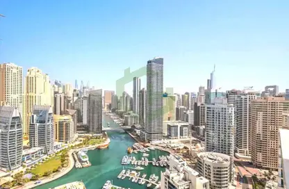 شقة - 2 غرف نوم - 2 حمامات للايجار في استوديو وان - دبي مارينا - دبي