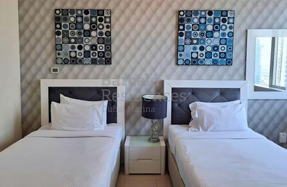 Apartment - 2 Bedrooms - 3 Bathrooms for rent in Barcelo Residences (Al Dar Tower) - Dubai Marina - Dubai