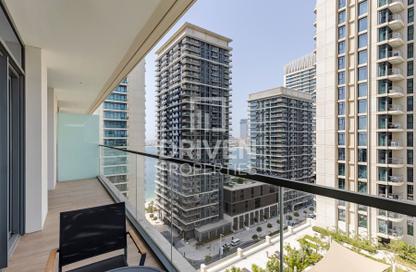 شقة - 1 - 1 للايجار في برج Marina Vista 1 - مارينا فيستا - إعمار بيتشفرونت - دبي هاربور - دبي