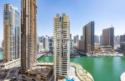 Apartment - 2 Bedrooms - 3 Bathrooms for rent in Sadaf 1 - Sadaf - Jumeirah Beach Residence - Dubai