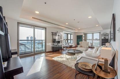 Apartment - 3 Bedrooms - 4 Bathrooms for rent in Princess Tower - Dubai Marina - Dubai
