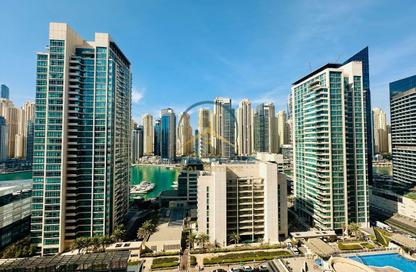 Apartment - 2 Bedrooms - 2 Bathrooms for rent in Cascades Tower - Dubai Marina - Dubai