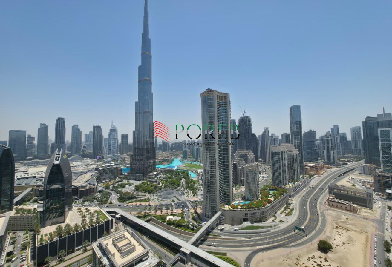 Full Burj Khalifa View || High Floor || Vacant photo 24