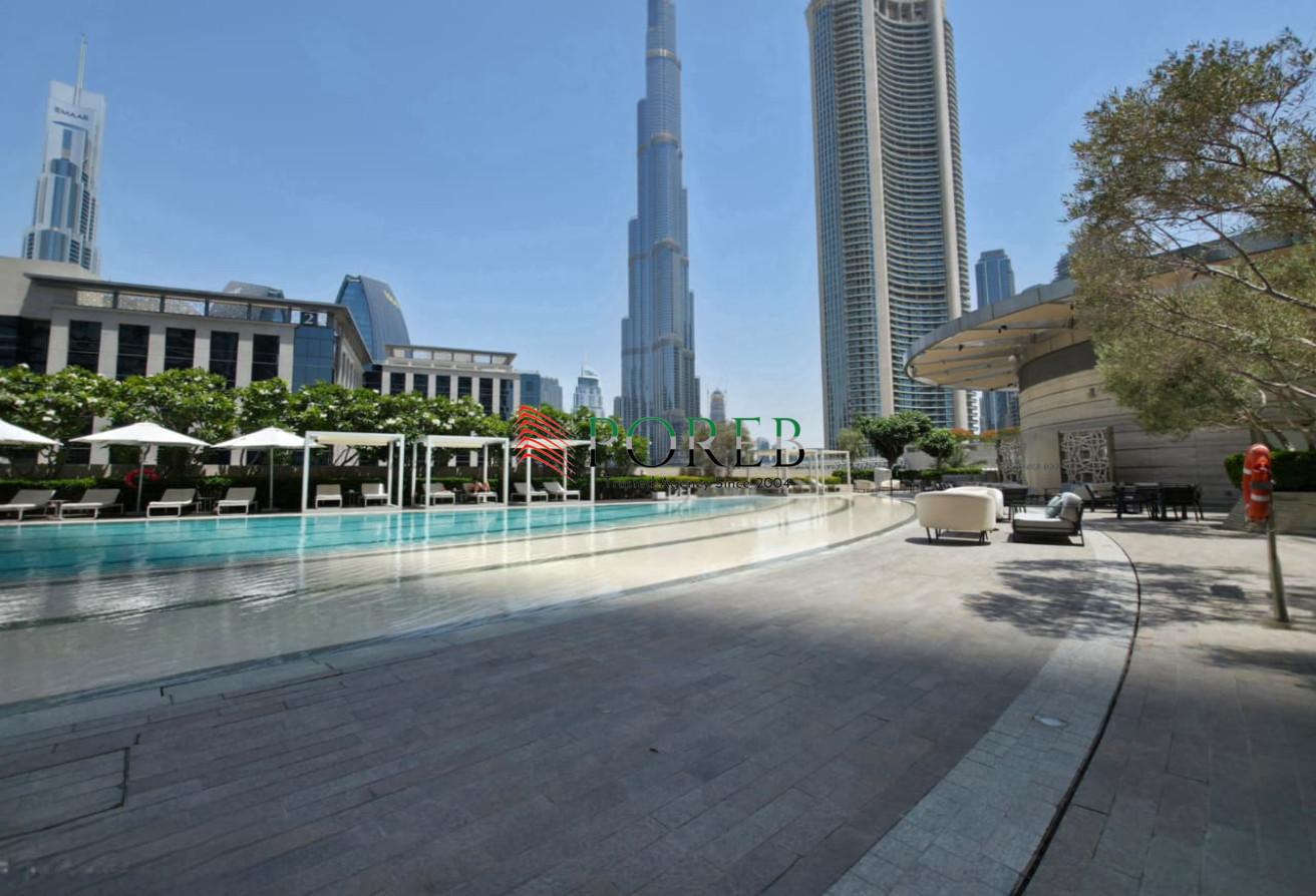 Full Burj Khalifa View || High Floor || Vacant photo 20