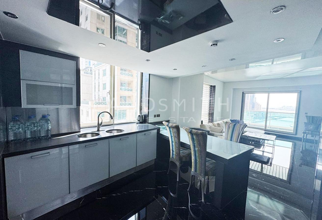 2 Bed Plus Study | Full Marina View | Furnished photo 6