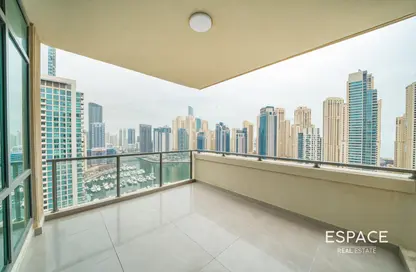 Apartment - 3 Bedrooms - 3 Bathrooms for rent in Al Majara 1 - Al Majara Towers - Dubai Marina - Dubai