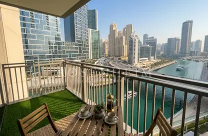 شقة - غرفة نوم - 1 حمام للبيع في 5242 تاور 2 - 5242 - دبي مارينا - دبي شقة - غرفة نوم - 1 حمام للبيع في 5242 تاور 2 - 5242 - دبي مارينا - دبي