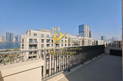 Apartment - 3 Bedrooms - 4 Bathrooms for rent in Sapphire Beach Residence - Maryam Island - Al Khan - Sharjah