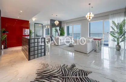 Apartment - 3 Bedrooms - 6 Bathrooms for sale in Grand Bleu Tower 2 - EMAAR Beachfront - Dubai Harbour - Dubai