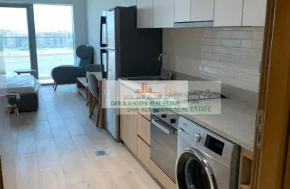 Apartment - Studio - 1 Bathroom for rent in Azizi Aura - Downtown Jebel Ali - Dubai