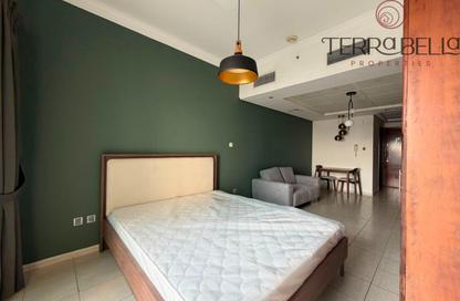 Apartment - Studio - 1 Bathroom for rent in Lake View Tower - JLT Cluster B - Jumeirah Lake Towers - Dubai