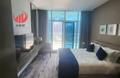 Apartment - 1 Bathroom for rent in Damac Maison Prive A - Damac Maison Prive - Business Bay - Dubai