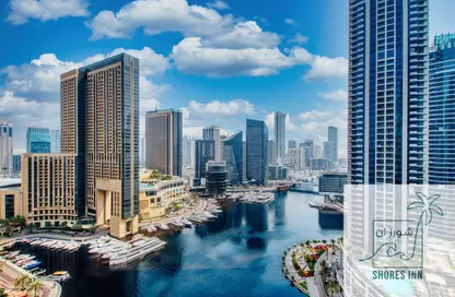 Apartment - 2 Bedrooms - 3 Bathrooms for rent in Continental Tower - Dubai Marina - Dubai