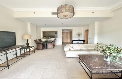 Apartment - 1 - 2 for rent in Al Shahla - Shoreline Apartments - Palm Jumeirah - Dubai