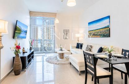 Apartment - 1 - 1 for rent in Marina Wharf - Dubai Marina - Dubai