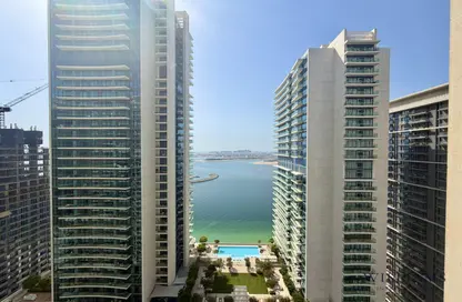 Apartment - 1 Bedroom - 1 Bathroom for rent in Marina Vista Tower 1 - Marina Vista - EMAAR Beachfront - Dubai Harbour - Dubai