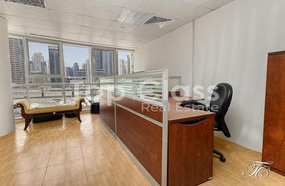 Office Space - Studio - 1 Bathroom for rent in Goldcrest Executive - JLT Cluster C - Jumeirah Lake Towers - Dubai