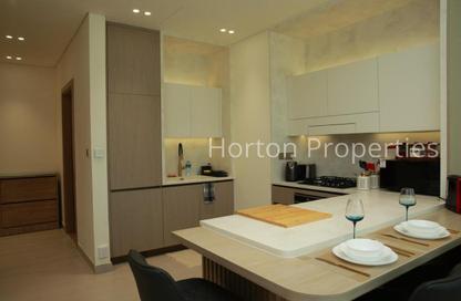 Apartment - 1 - 2 for rent in Binghatti Phantom - District 17 - Jumeirah Village Circle - Dubai