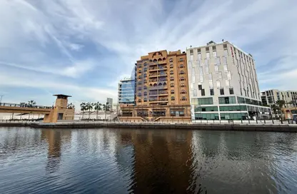 شقة - غرفة نوم - 2 حمامات للايجار في مبنى النوخاذة - الجداف - دبي