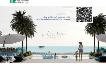 شقة - غرفة نوم - 2 حمامات للبيع في مساكن كورنيش عجمان - طريق كورنيش عجمان - عجمان