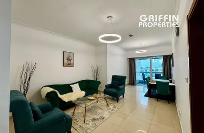 Apartment - 1 Bedroom - 2 Bathrooms for rent in Saba Tower 2 - JLT Cluster Q - Jumeirah Lake Towers - Dubai