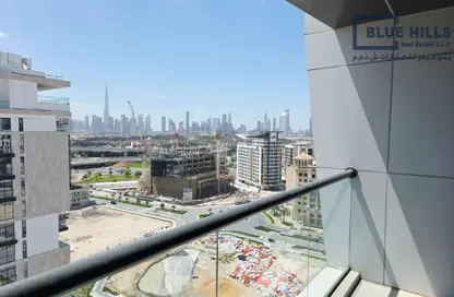 شقة - 2 غرف نوم - 3 حمامات للايجار في حديقة الوليد 2 - حديقة الوليد - الجداف - دبي