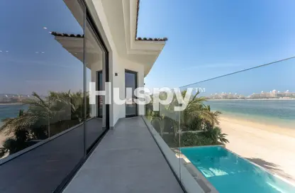 Villa - 4 Bedrooms - 5 Bathrooms for rent in Garden Homes Frond L - Garden Homes - Palm Jumeirah - Dubai