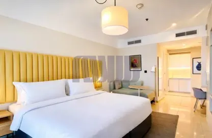 Apartment - Studio - 1 Bathroom for rent in AL Salam Tower FC - Sheikh Zayed Road - Dubai